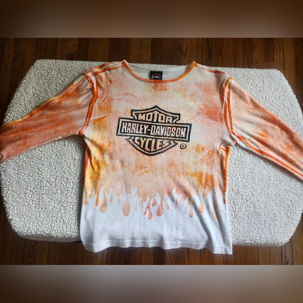 EUC Harley Davidson Womens Long Sleeve T-shirt